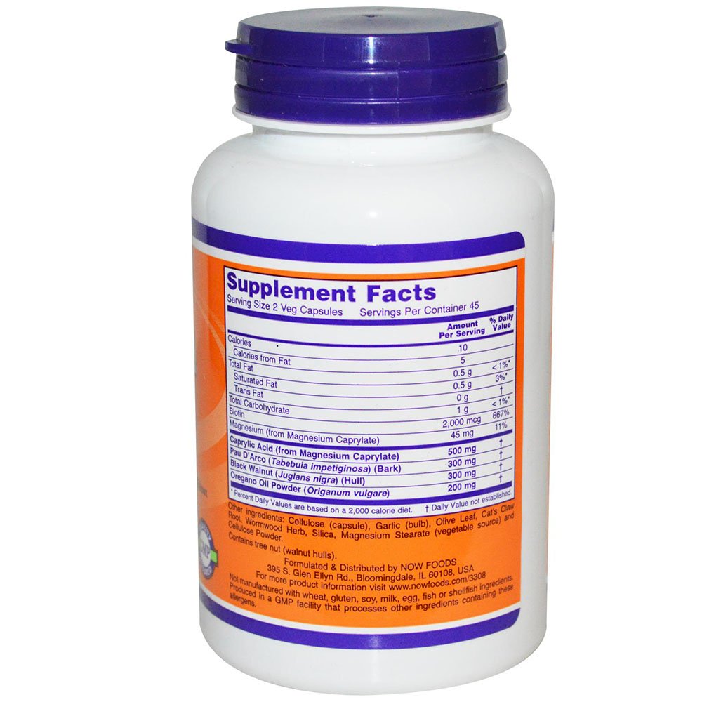 Now Foods - Candida Support - 90 капсули - Image 2