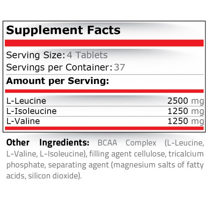 Pure Nutrition - BCAA 5000 - 150 таблетки - Image 2