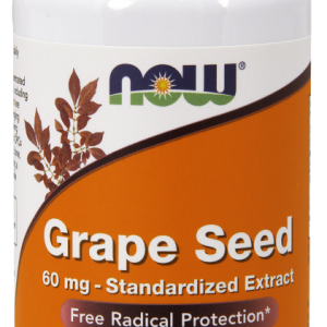Now Foods - Grape Seed Antioxidant 60 mg - 90 капсули