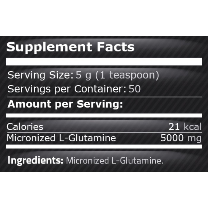 Pure Nutrition - 100% Pure Glutamine - 250 g - Image 2