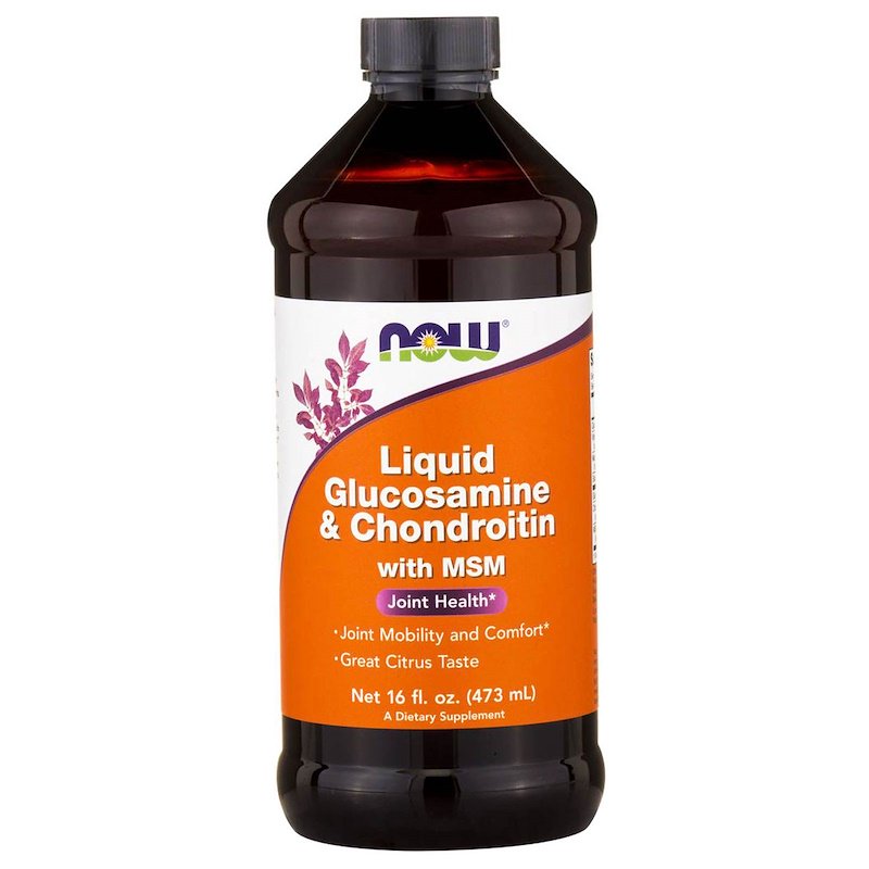Now Foods - Glucosamine & Chondroitin с MSM (течен) - 475 ml
