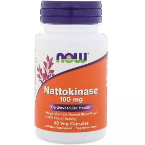 Now Foods - Nattokinase 100 mg - 60 капсули