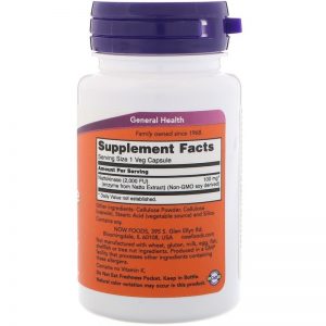 Alternative view of Now Foods - Nattokinase 100 mg - 60 капсули