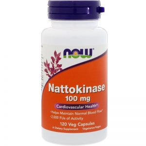 Now Foods - Nattokinase 100 mg - 120 капсули