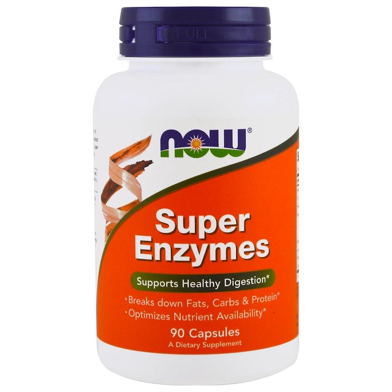 Now Foods - Super Enzymes - 90 капсули