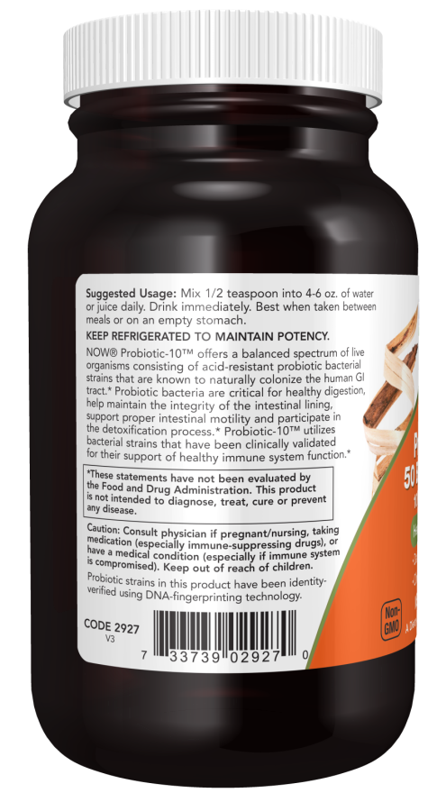 Now Foods - Probiotic-10 - 50 Billion - 57 g - Image 3